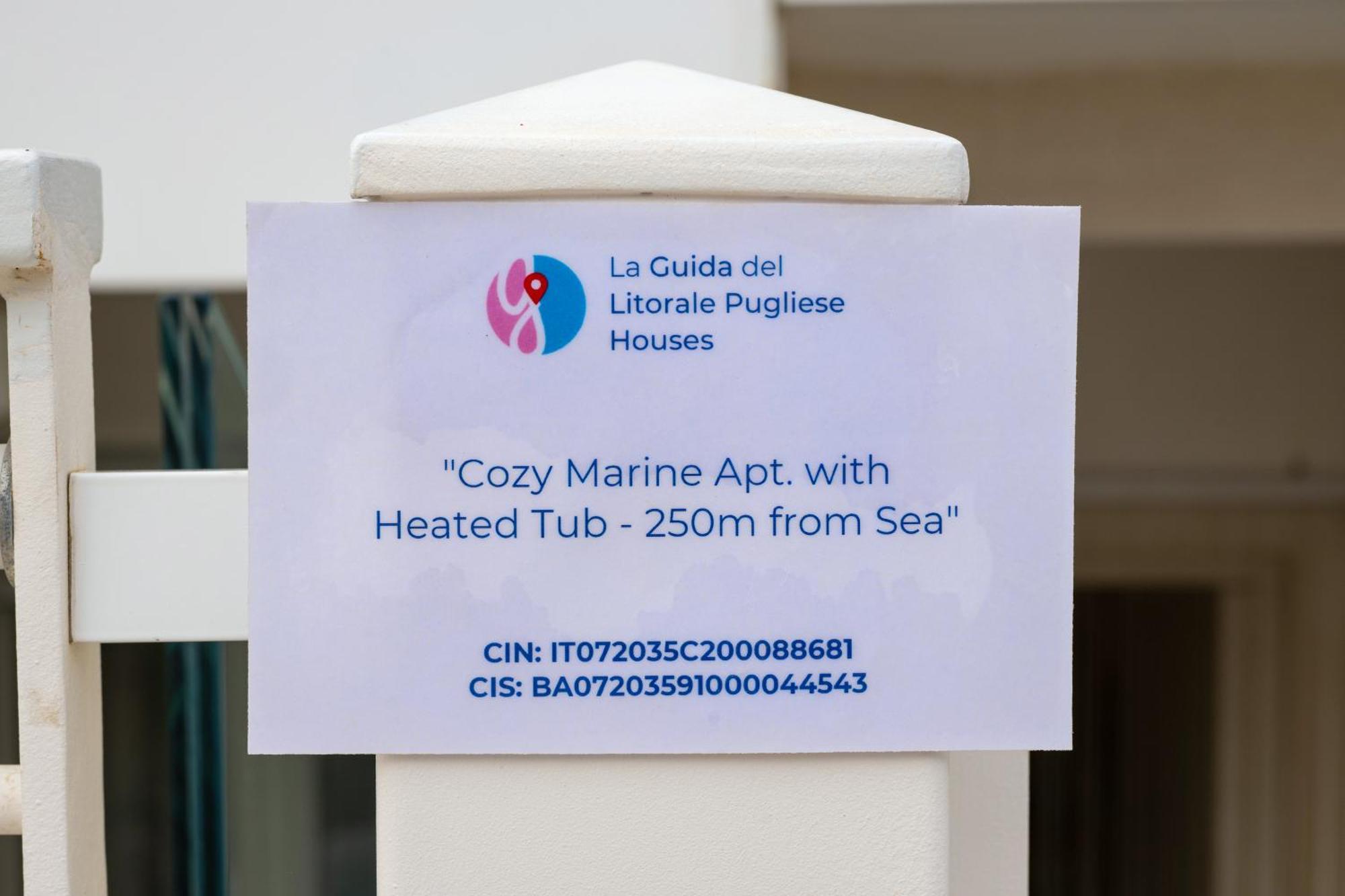 Cozy Marine Apt With Jacuzzi - 250Mt From Sea Polignano a Mare Eksteriør billede